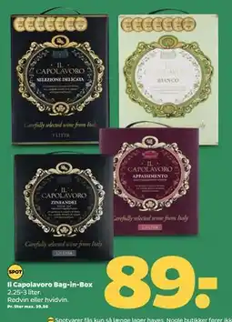 Netto Il Capolavoro Bag-in-Box tilbud