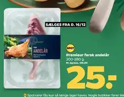 Netto Premieur fersk andelår tilbud