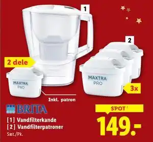 Lidl Vandfilterkande tilbud