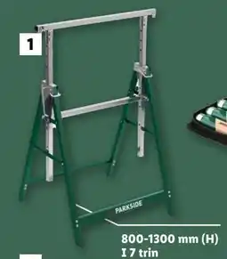 Lidl Højdejusterbar arbejdsbuk tilbud