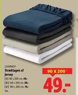 Lidl Stræklagen af jersey tilbud