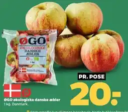 Netto ØGO økologiske danske æbler tilbud