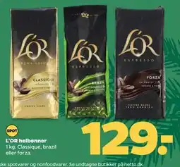 Netto L'OR helbønner tilbud