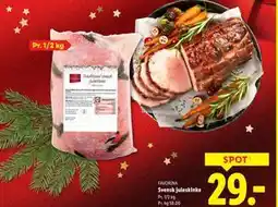 Lidl Svensk juleskinke tilbud