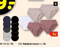 Lidl Højtaljede trusser tilbud