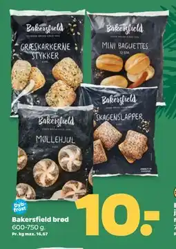 Netto Bakersfield brød tilbud