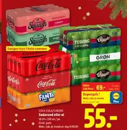 Lidl Sodavand eller øl tilbud