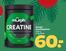 Netto Murph kreatinpulver tilbud