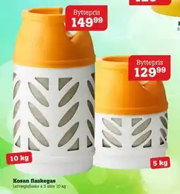 Poetzsch Padborg Letvægtsflaske à 5 eller 10 kg tilbud