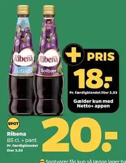 Netto Ribena tilbud