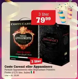 Poetzsch Padborg Coste Carezzi eller Appassinero tilbud