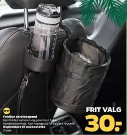Netto Foldbar skraldespand tilbud