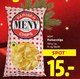 Lidl Pariserchips tilbud