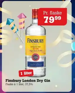 Poetzsch Padborg Finsbury London Dry Gin tilbud