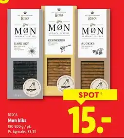 Lidl Møn kiks tilbud