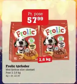 Poetzsch Padborg Frolic tørfoder tilbud