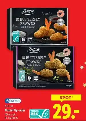 Lidl Butterfly-rejer tilbud