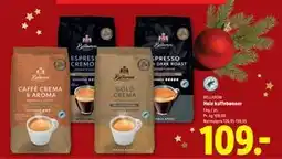 Lidl Hele kaffebønner tilbud