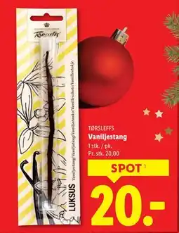 Lidl Vaniljestang tilbud