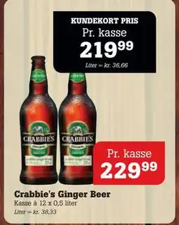 Poetzsch Padborg Crabbie's Ginger Beer tilbud