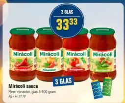 Otto Duborg Mirácoli sauce tilbud
