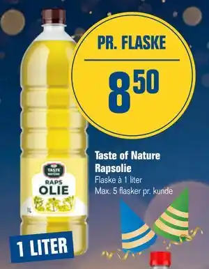 Otto Duborg Taste of Nature Rapsolie tilbud