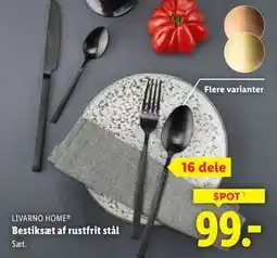 Lidl Bestiksæt af rustfrit stål tilbud
