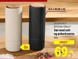 Lidl Sæt med salt- og peberkværne tilbud