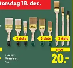 Lidl Penselsæt tilbud