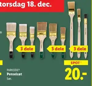Lidl Penselsæt tilbud