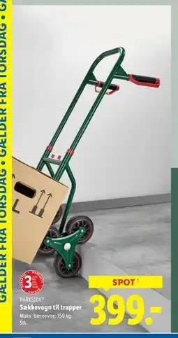 Lidl Sækkevogn til trapper tilbud
