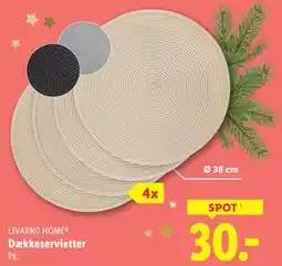 Lidl Dækkeservietter tilbud