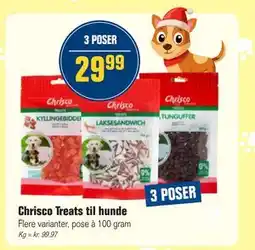 Otto Duborg Chrisco Treats til hunde tilbud