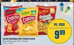 Otto Duborg Lorenz Crunchips eller Erdnuß Locken tilbud