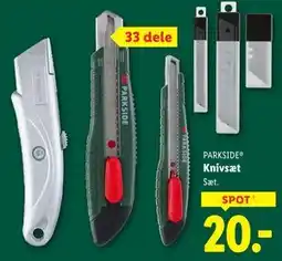 Lidl Knivsæt tilbud