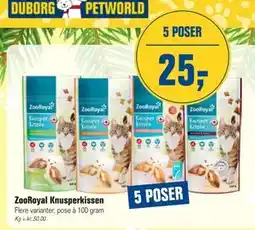 Otto Duborg ZooRoyal Knusperkissen tilbud