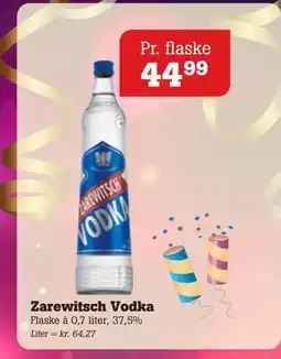 Poetzsch Padborg Zarewitsch Vodka tilbud