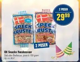 Otto Duborg OK Snacks flæskesvær tilbud