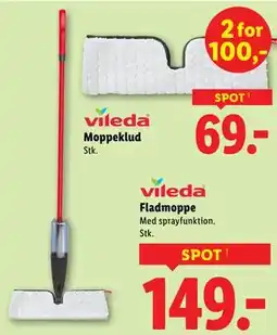 Lidl Fladmoppe tilbud