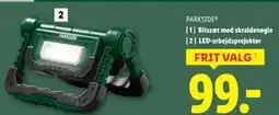 Lidl LED-arbejdsprojektør tilbud