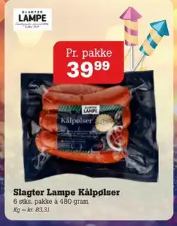 Poetzsch Padborg Slagter Lampe Kålpølser tilbud