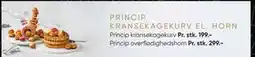 Bilka PRINCIP KRANSEKAGEKURV EL. HORN tilbud