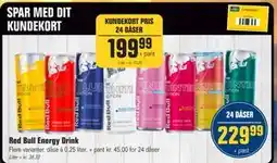 Otto Duborg Red Bull Energy Drink tilbud
