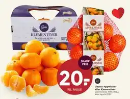 SPAR Gestus Appelsiner eller Klementiner tilbud