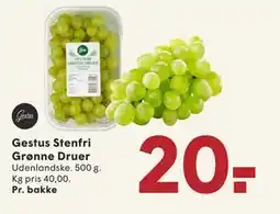 SPAR Gestus Stenfri Grønne Druer tilbud