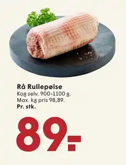 SPAR Rå Rullepølse tilbud
