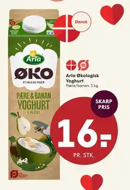 SPAR Arla Økologisk Yoghurt tilbud