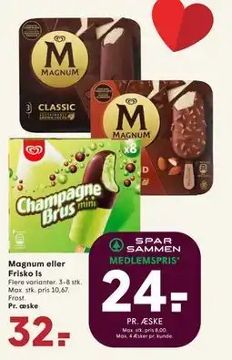 SPAR Magnum eller Frisko Is tilbud