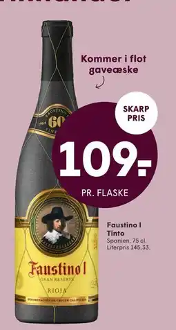 SPAR Faustino I Tinto tilbud