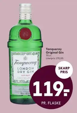 SPAR Tanqueray Original Gin tilbud